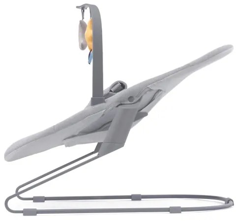 KINDERKRAFT - Detské ležadlo CALMEE šedá