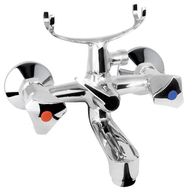 Mereo Mereo, Vaňová nástenná batéria, Kasia, bez príslušenstva, chróm, MER-CBS90103