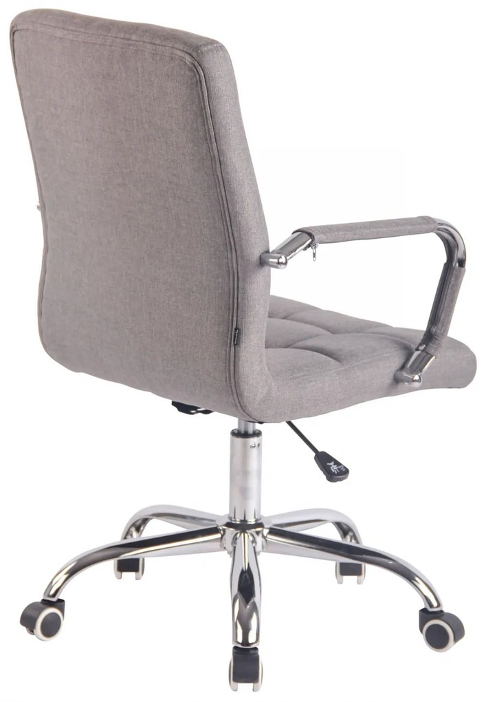 Kancelárska stolička Deli - látka - Sivá