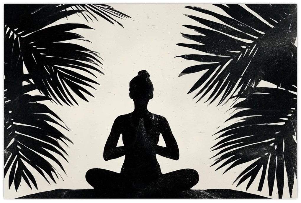 Obraz - Joga (90x60 cm)