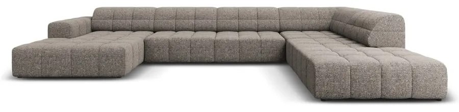 Tmavosivá rohová pohovka (pravý roh/do tvaru "U") Chicago – Cosmopolitan Design