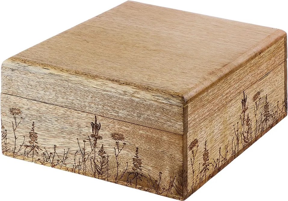 FLOWER BOX Štvorcová truhla 17 x 17 cm