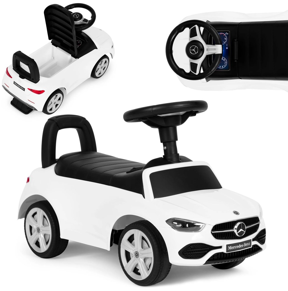 MULTISTORE Auto Mercedes C CLASS s volantom biela
