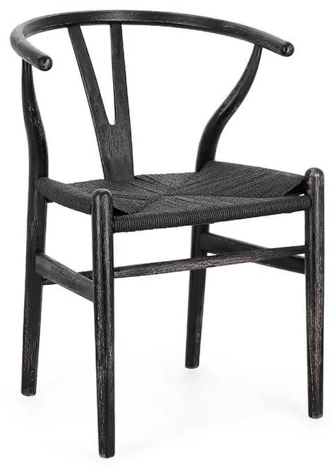 Jedálenská stolička artemis čierná MUZZA