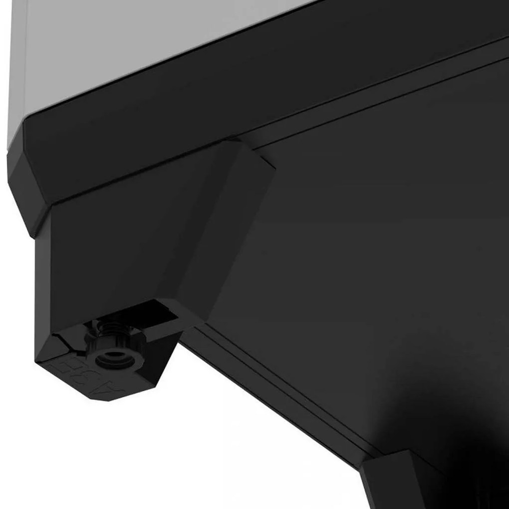 KIS LINEAR UTILITY skriňa 68x39x173cm sivá/čierna
