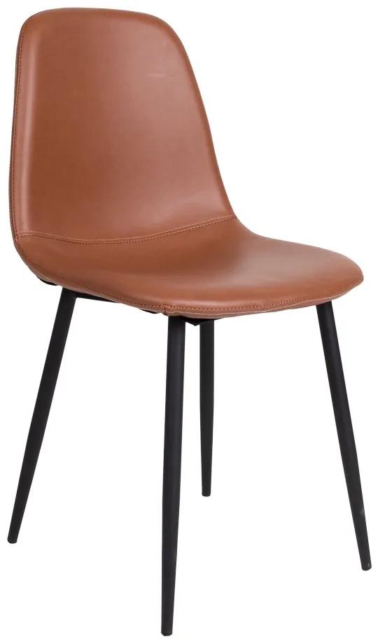 Hnedá Jedálenská stolička Stockholm 50 × 47 × 88 cm HOUSE NORDIC