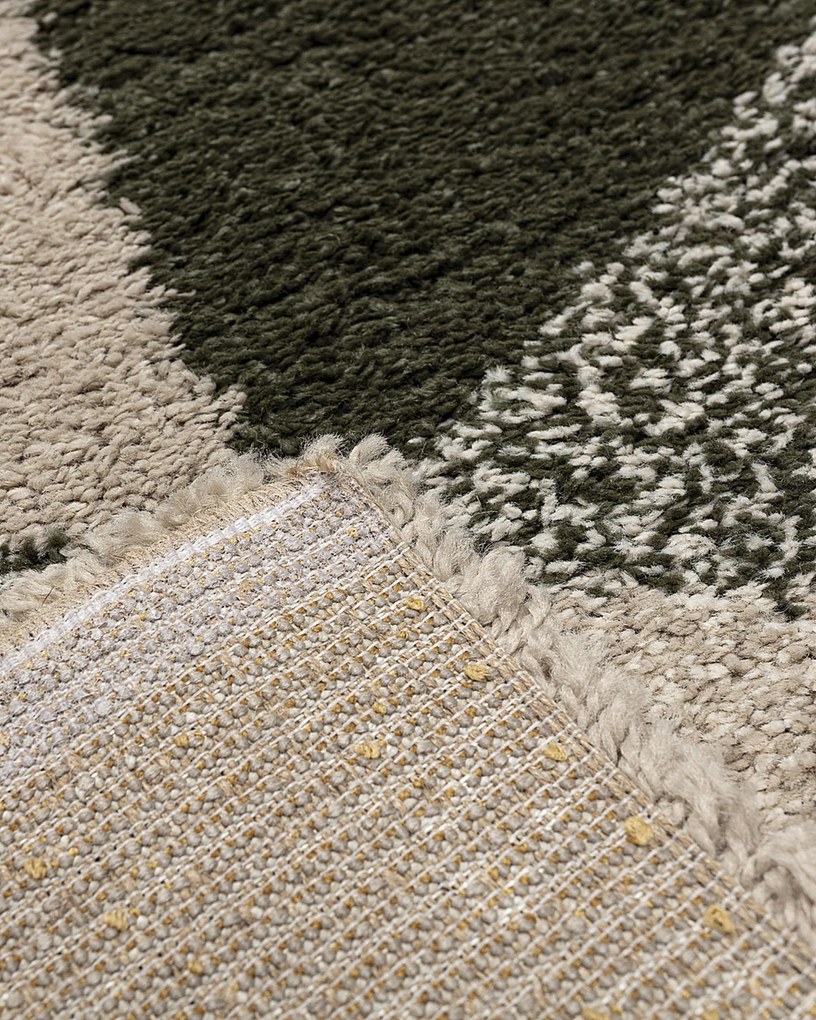 Koberec Royal beige/jungle green 120x170cm