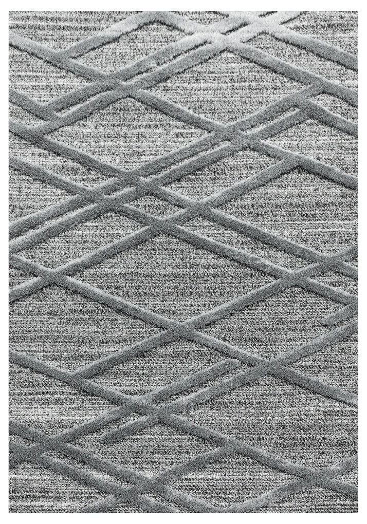 Ayyildiz Kusový koberec PISA 4706, Sivá Rozmer koberca: 60 x 110 cm