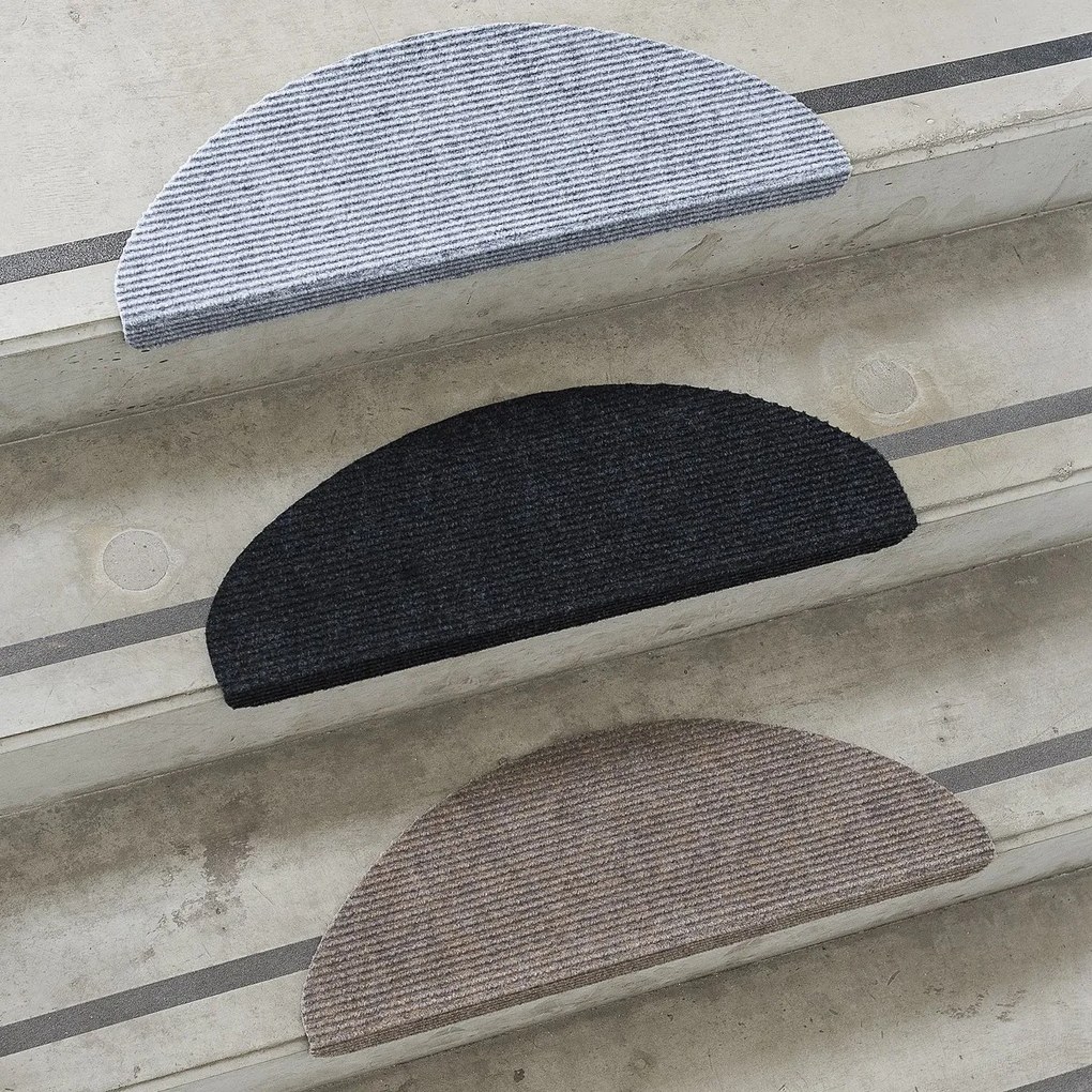 Vopi Nášľap na schody Quick step sivá, 24 x 65 cm, súprava 5 ks