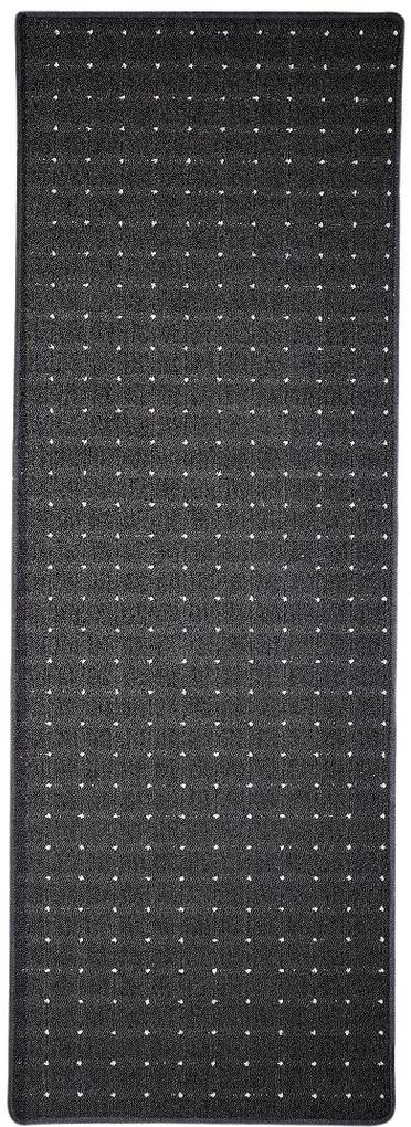 Condor Carpets Behúň na mieru Udinese antracit - šíre 100 cm