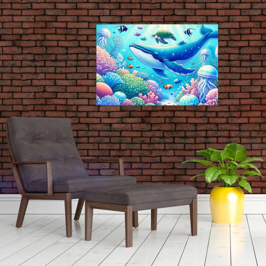 Obraz – Podvodný svet (90x60 cm)