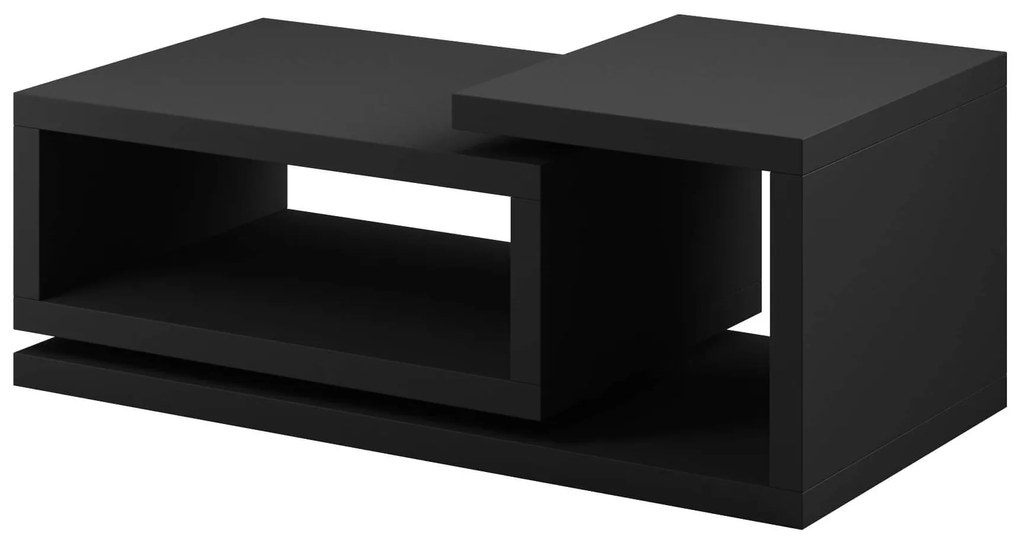 Konferenčný stolík Bilsby Typ 97 (čierna + čierna matná). Vlastná spoľahlivá doprava až k Vám domov. 1030554