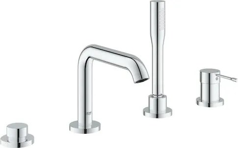 Vaňová batéria GROHE Essence New so sprchovacím setom chróm 19578001