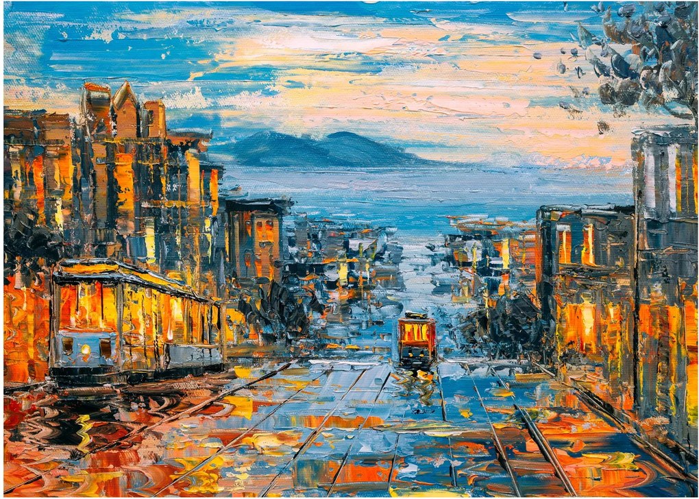 Obrázok - Cable Car, San Francisco (70x50 cm)
