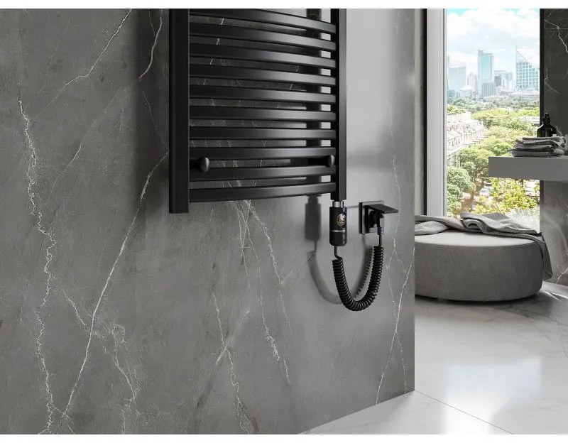 Mexen Helios, elektrické vykurovacie teleso 1800 x 600 mm, 900 W, čierna, W103-1800-600-2900-70