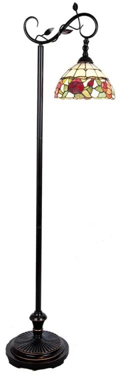 Stojaca lampa Tiffany 40*27*152 ROSE v cene stolovej lampy