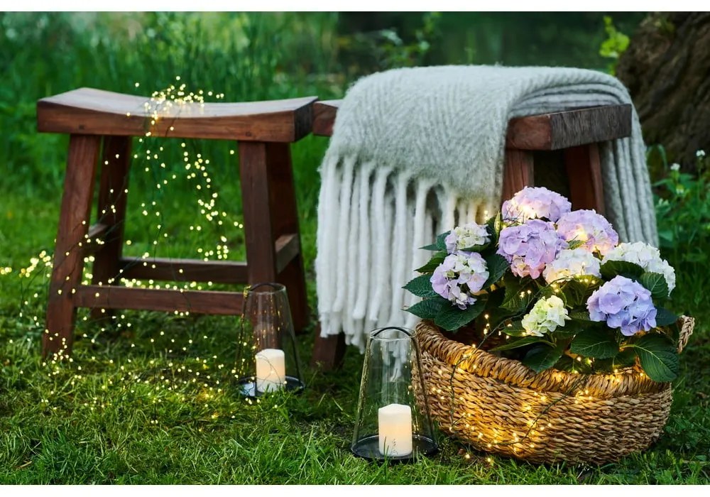 Svetelná reťaz počet žiaroviek 500 ks dĺžka 350 cm Knirke – Sirius