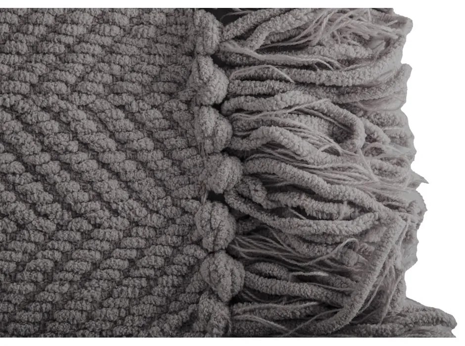 Sivá deka zo ženilky 130x170 cm Renee – Tiseco Home Studio