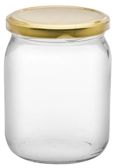 6-dielna sada zaváracích pohárov s viečkom, 540 ml