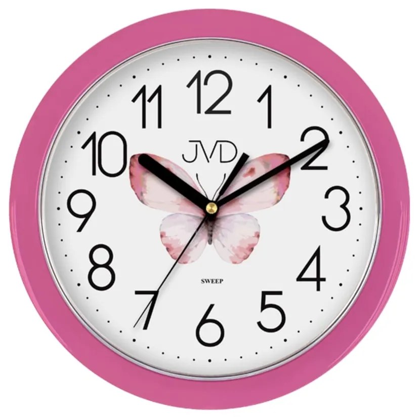 Detské nástenné hodiny JVD HP612.D12, 25cm