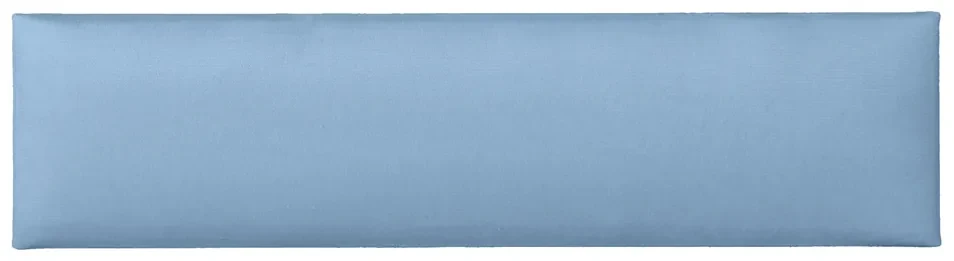 Čalúnený nástenný panel FRAME KRONOS 15x90 cm Farba: Svetlomodrá