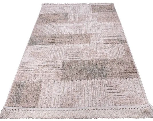 Koberec BENITA 512 zelený / krémový