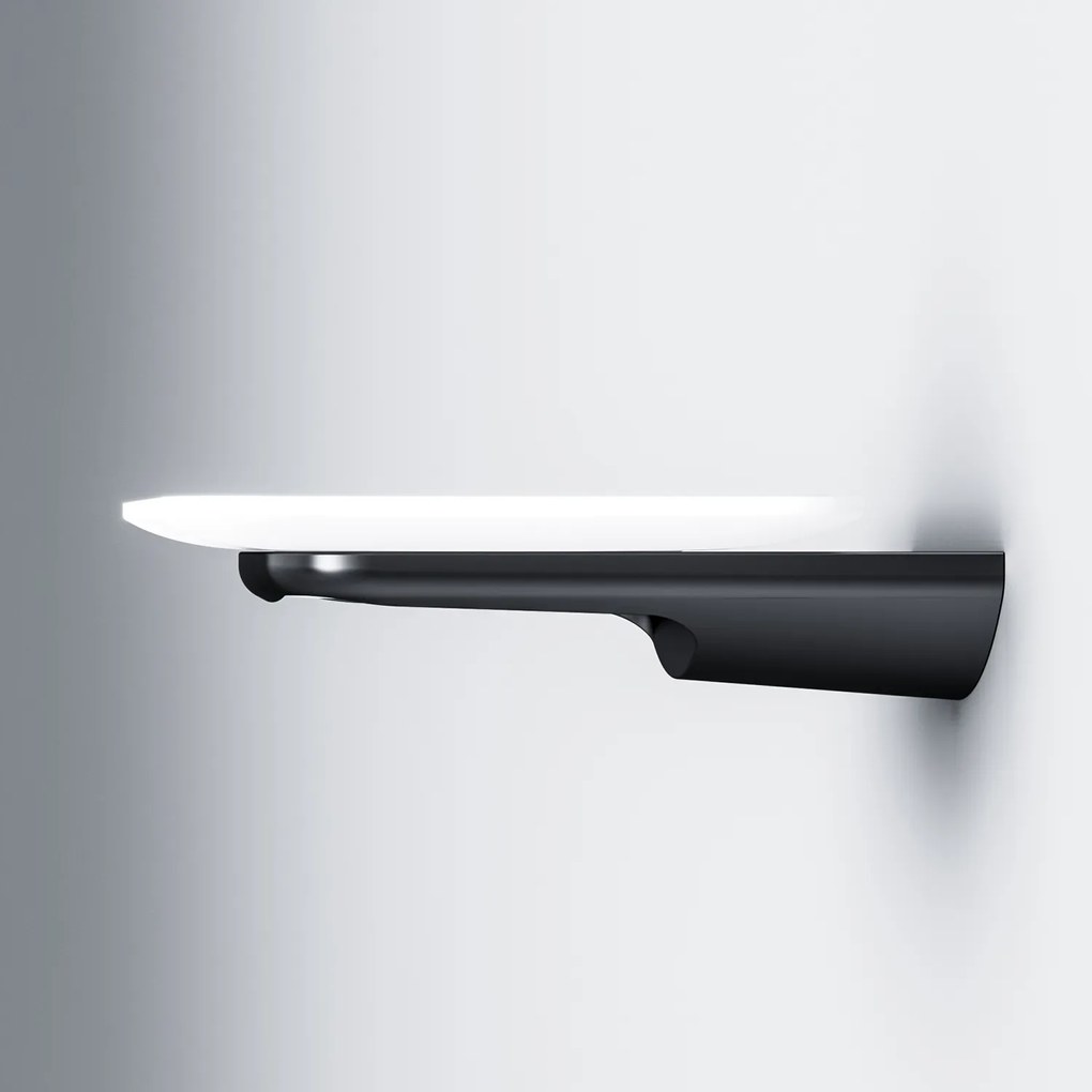 Miska na mydlo AM.PM Inspire 2.0 AIB34222 nástenná, sklo, čierna