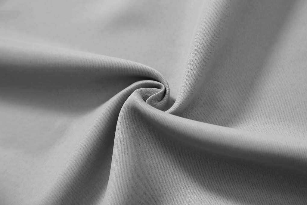 Záves OXFORD LIGHT 140x250 cm, svetlosivý Zavesenie: Riasiaca páska