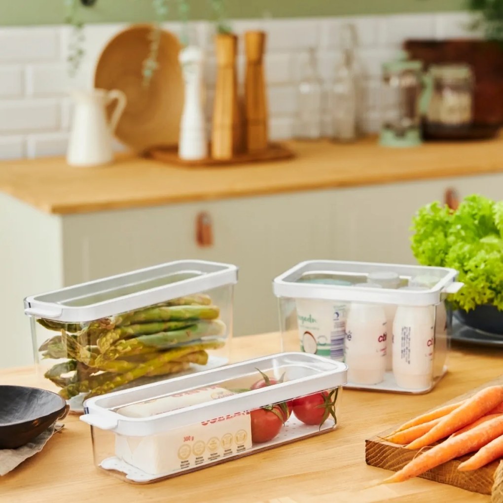 Rotho Organizér do chladničky, s vekom a špeciálnou podložkou 2l CAUMA