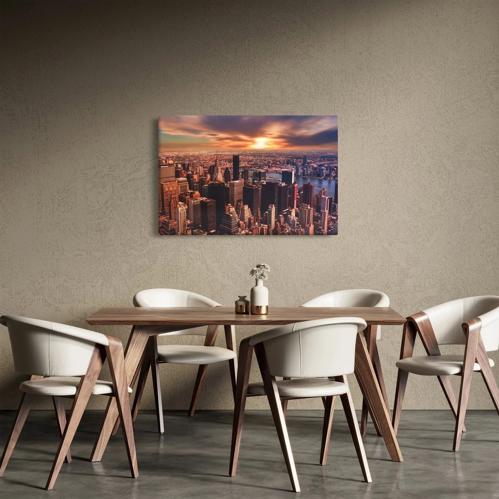 Obraz - Pohľad na metropole (90x60 cm)