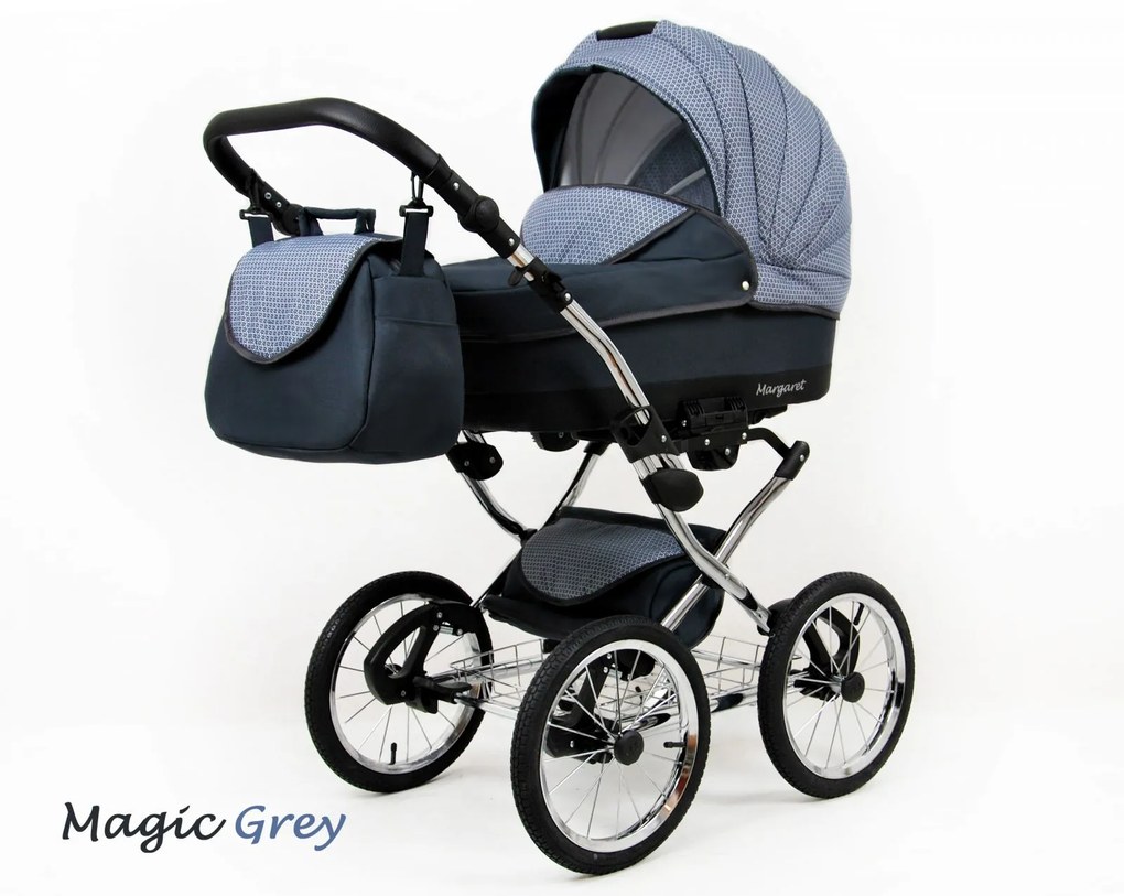 Kombinovaný kočík Raf-pol BABYLUX Margaret - Magic grey (2-kombinácia)