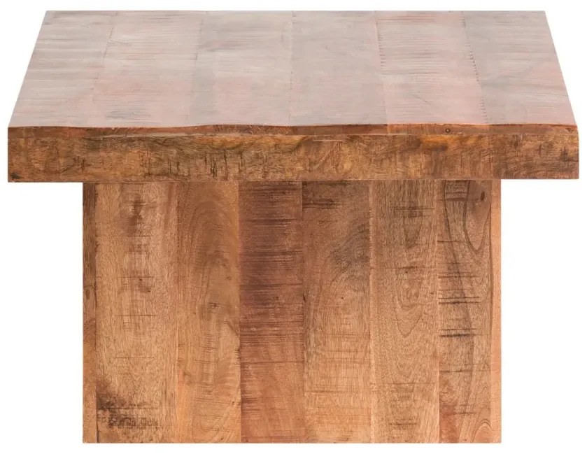 furniture-nabytek.cz - Masivní konferenční stolek Country z mangového dřeva, lakovaný, hnědý – 135×75×45 cm