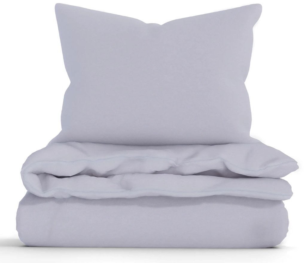 Predĺžené bavlnené obliečky Renforcé – Jasmine svetlosivá