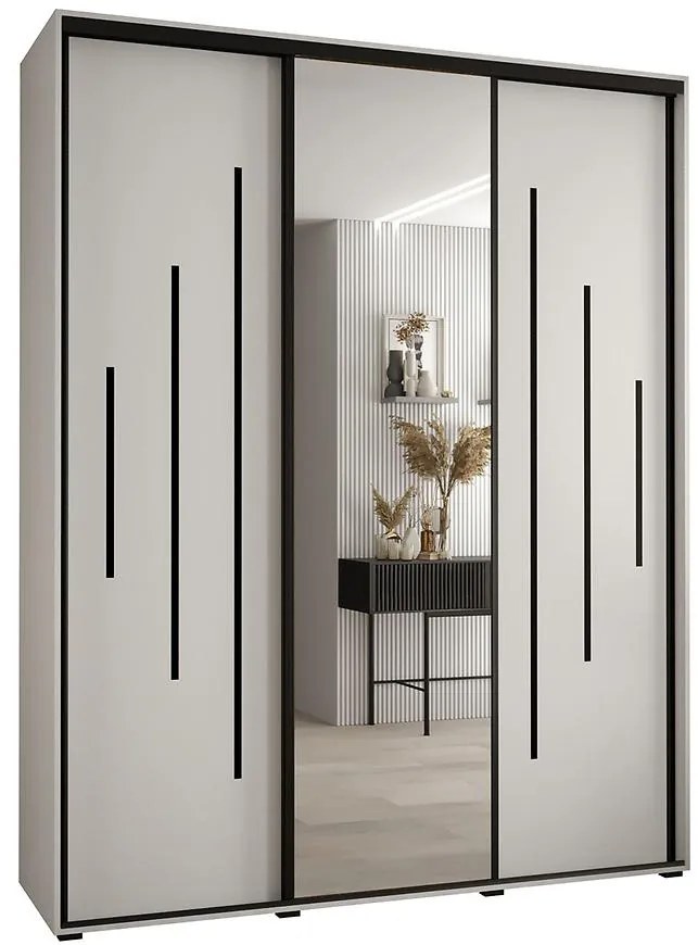 Skriňa 45 Canaris 13 190 biela/čierna