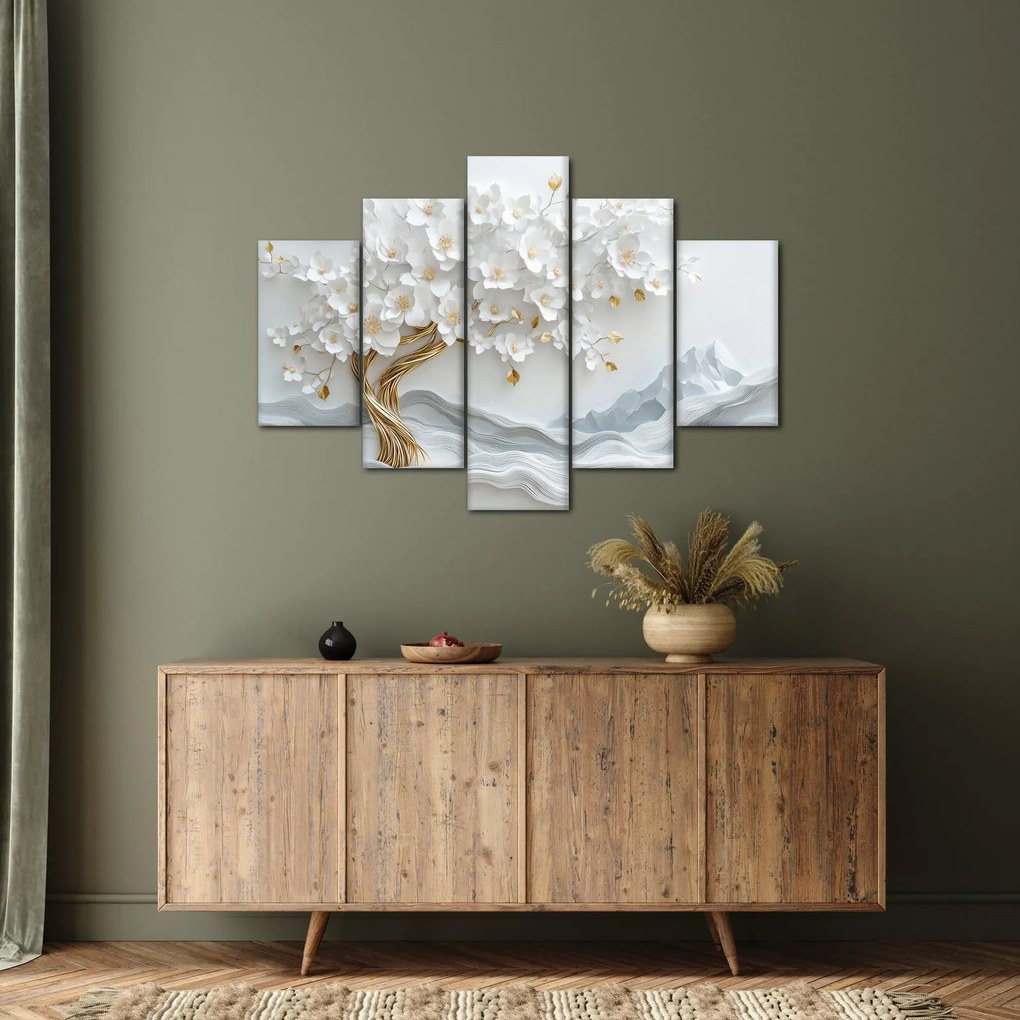 Obraz – 3D elegantný strom života (150x105 cm)