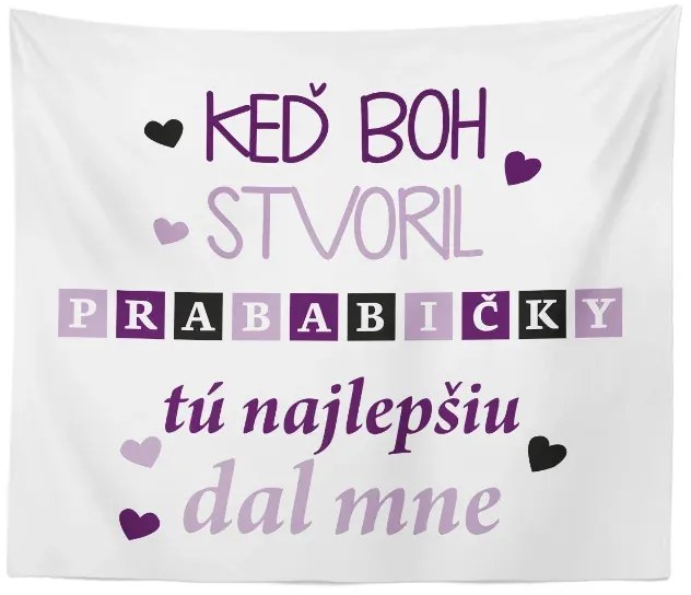 Sablio Deka Keď Boh stvoril prababičky: 150x120 cm