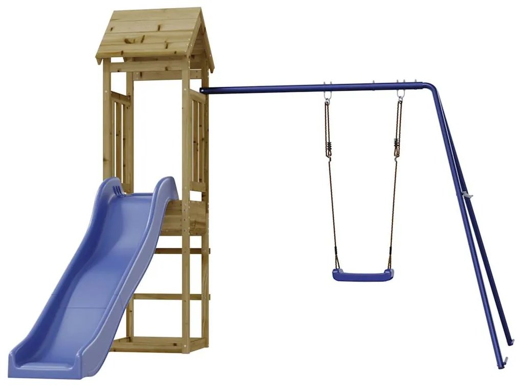 Vonkajšia súprava na hranie impregnovaná borovica