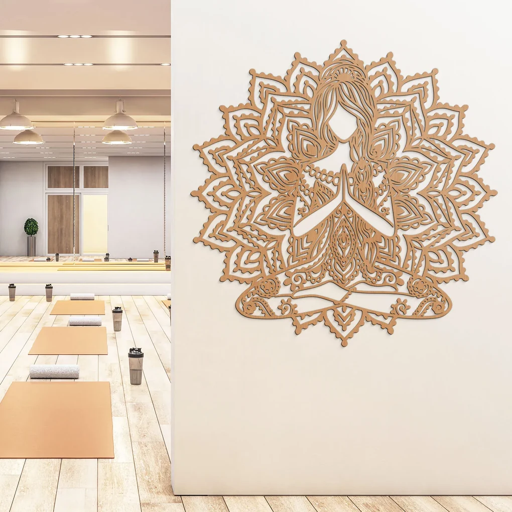 DUBLEZ | Boho mandala na stenu - Jogínka