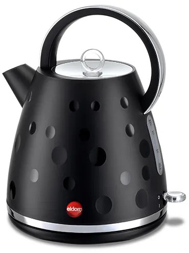 Bezdrôtová rýchlovarná kanvica ELDOM C245, čierna, 1,7 l