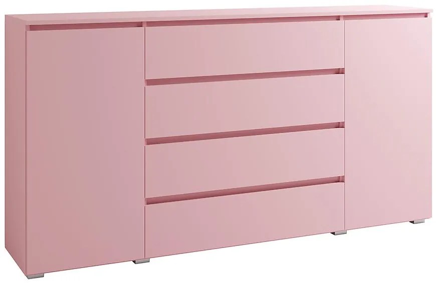 Komoda 4s2d Cosmo C06 Ružová