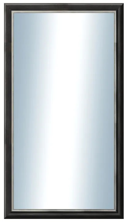 DANTIK - Zrkadlo v rámu, rozmer s rámom 50x90 cm z lišty Anversa čierna AG (3150)