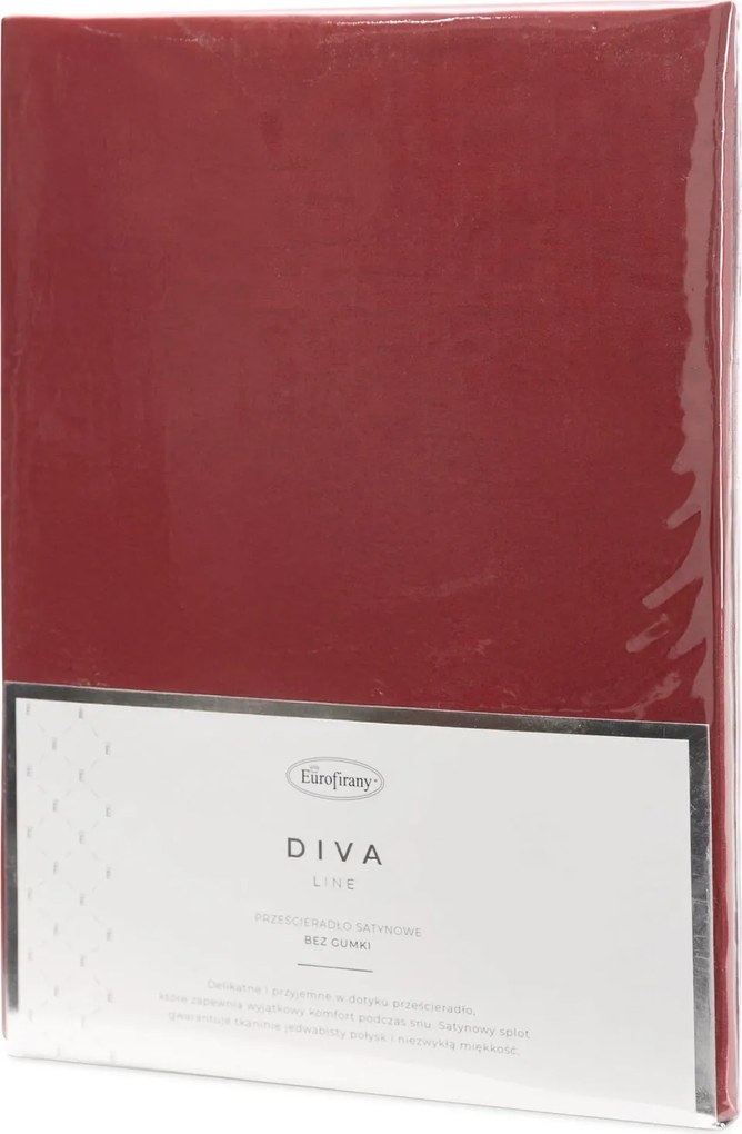 MAKOSATÉNOVÉ PRESTIERADLO DINA 160X210 CM ČERVENÉ