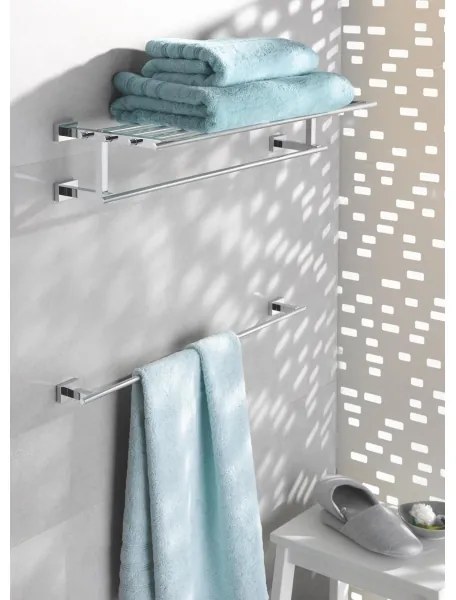GROHE 40512001 - Multivešiak na uteráky ESSENTIALS CUBE 600 mm lesklý chróm