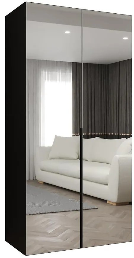 Skriňa Alicante III 100 čierna