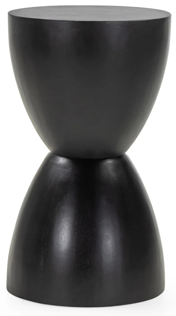 Odkládací stolek Lavia 35 cm mangové dřevo černý