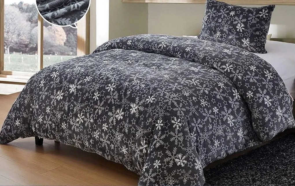 Obliečky Christmas 1 MikroPlyš 70x90 140x200 cm