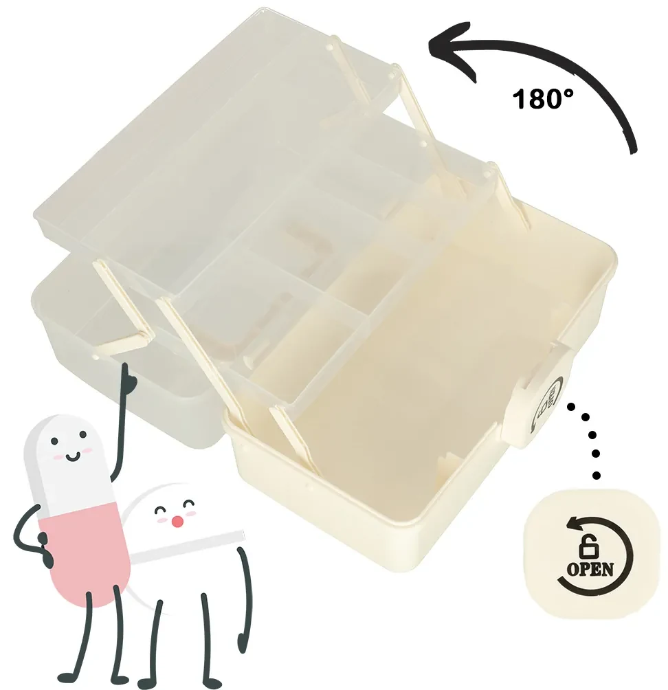 IKO Úložný box na lieky – 29 x 16 x 15 cm