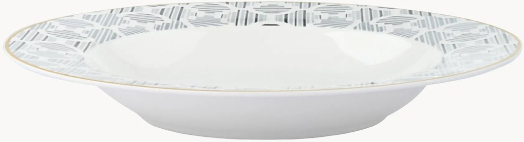 Taniere na cestoviny z nového kostného porcelánu Osaka, 6 ks