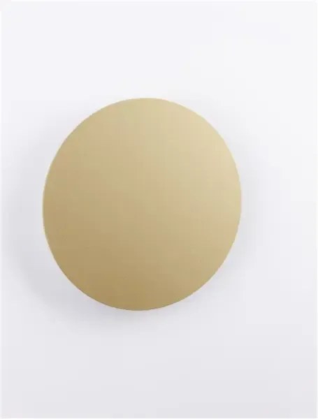 LED nástenné svietidlo Cyrcle 22 zlaté