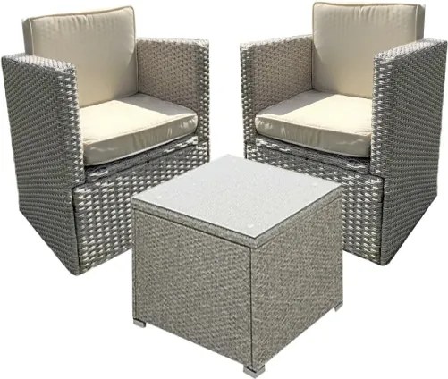 Sedacia súprava FELIX sivá